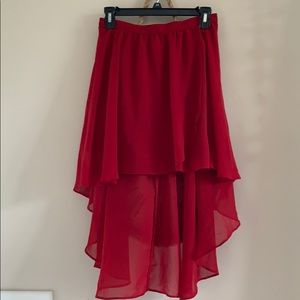 Red Forever21 Skirt ❤️